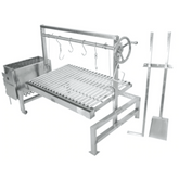 Tagwood BBQ 09 SS Built-In Insert Santa Maria Argentine Grill - BBQ09SS